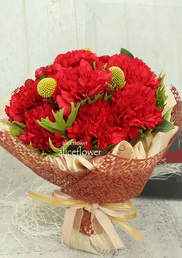 Mother´s Day Imported Carnation Bouquet,World Best Mother