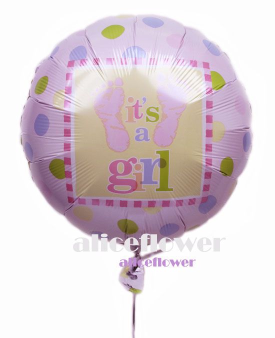 Balloon,New Baby Girl