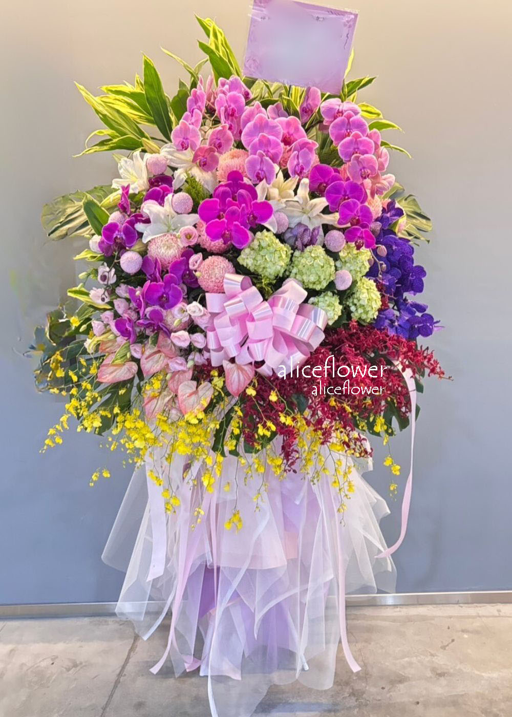 週年慶花禮,芳華盛宴喜慶花籃