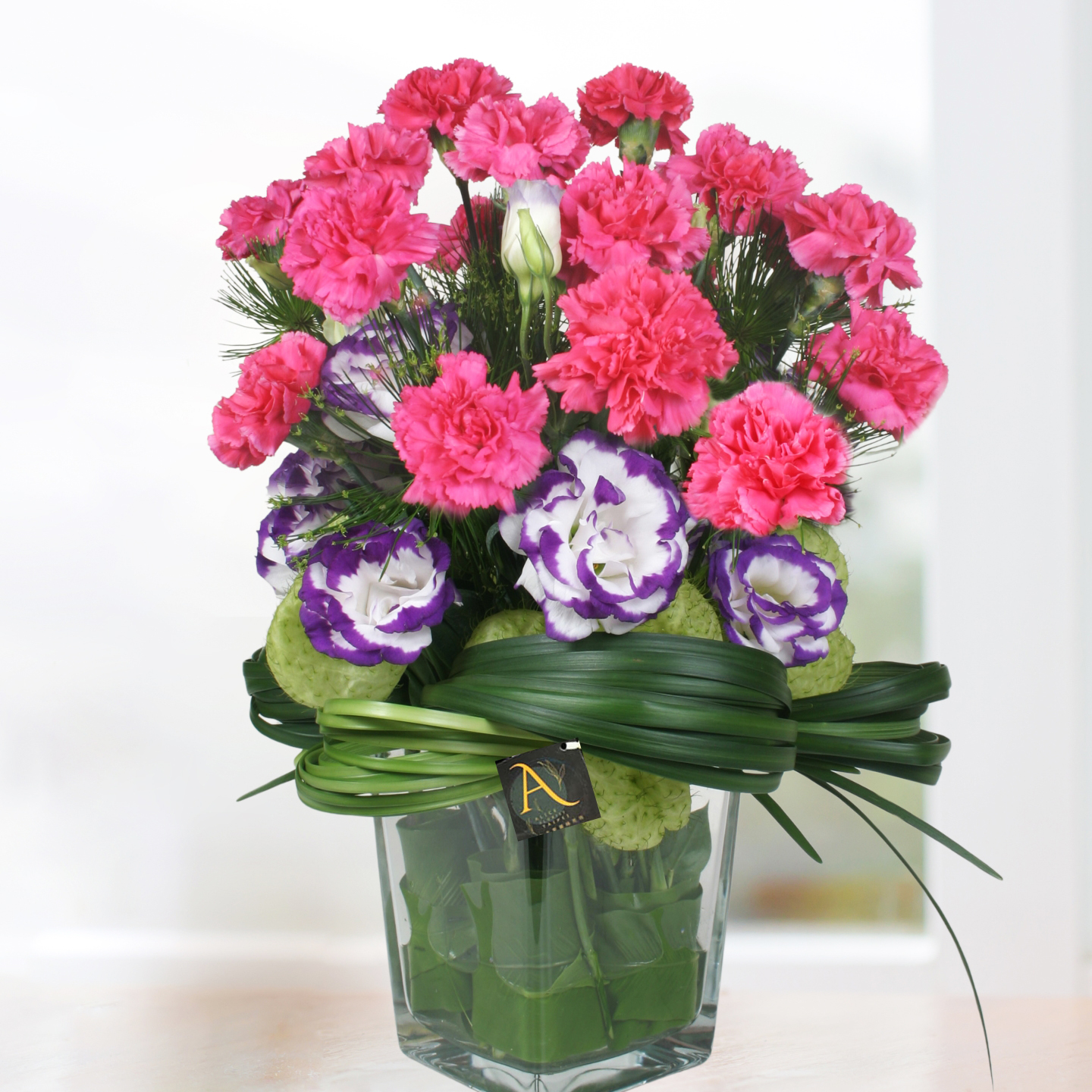 Bouquet in Vase,Thankful moment