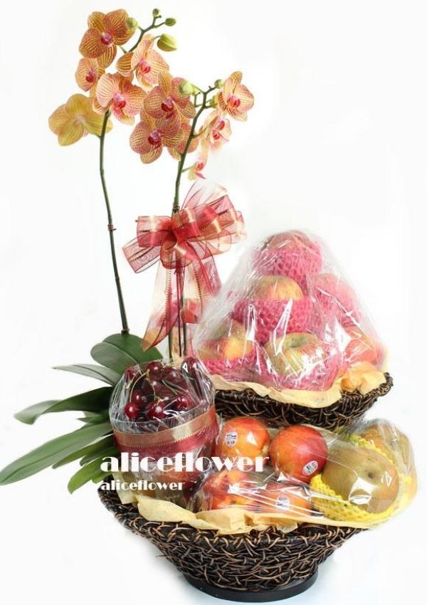 Father´s Day flower & gift,Happy festival time  fruit