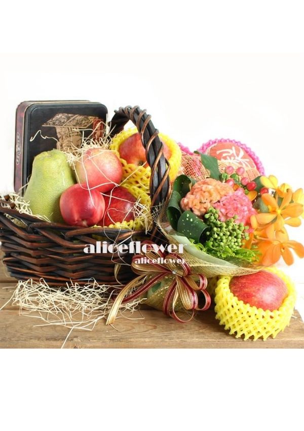 Moon Festival,Gorgeous Autumn Fruit Basket