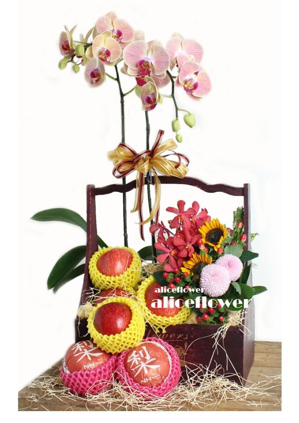 Orchid Designed,Starry Moon Fruit Basket