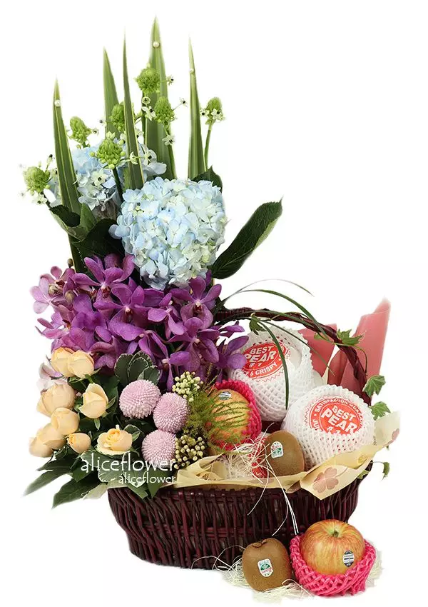 Autumn Fruit Basket,Warm wishes