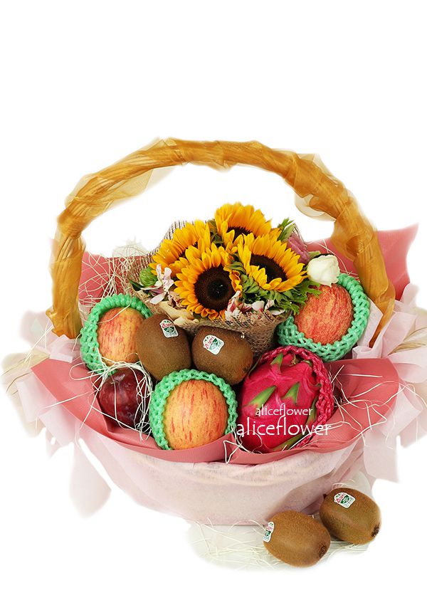 Autumn Fruit Basket,Best wishes