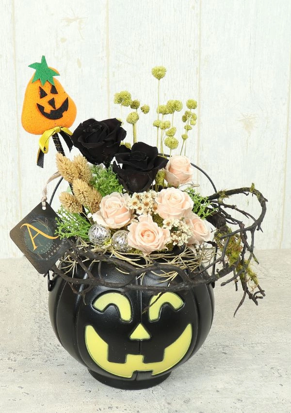 Halloween Flowers & Gift-Orange sunshine , Alice Florist Taipei, Taiwan.