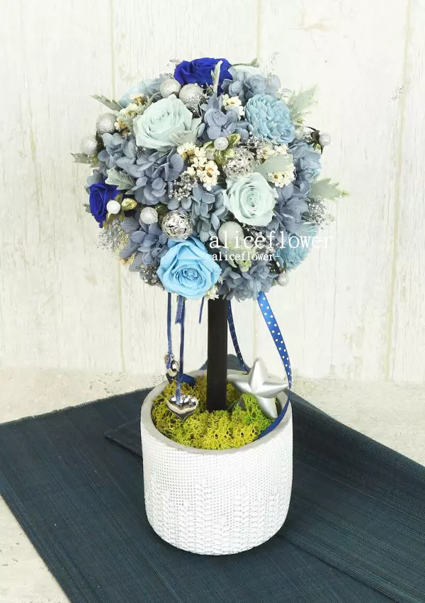 Summer’s Flower -Blue Love Song,Alice Florist Taipei, Taiwan.
