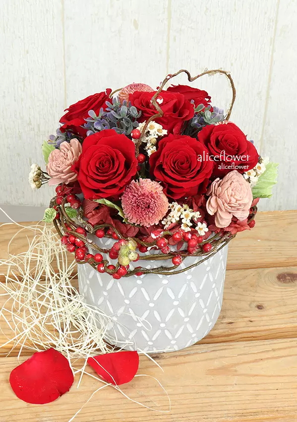 @[X´mas Arranged Flowers],Magic Red*Forever Roses