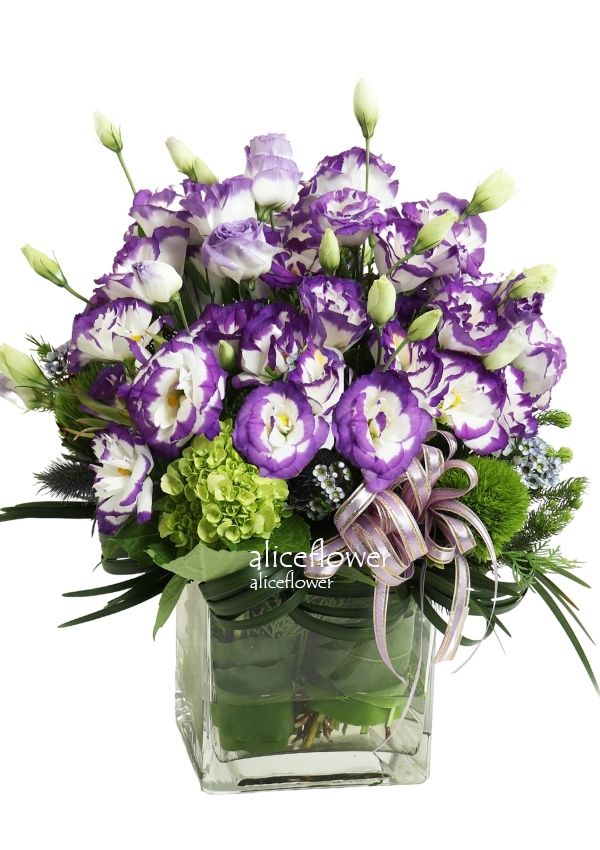 Eustoma,Purple balloon