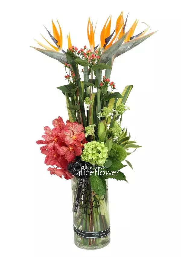 Autumn Flowers Vase,Dream Paradise
