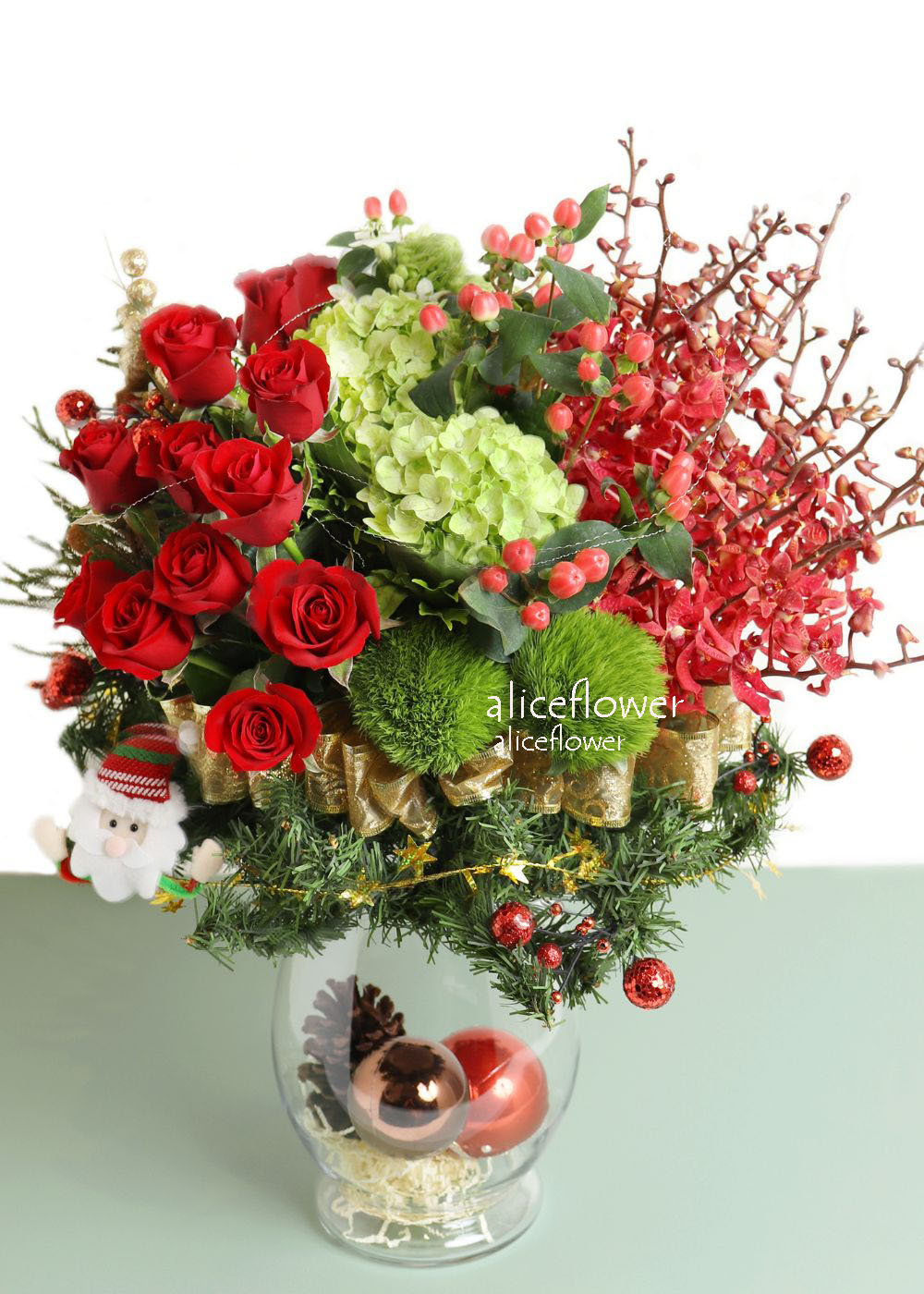 X´mas Arranged Flowers,Christmas good memories