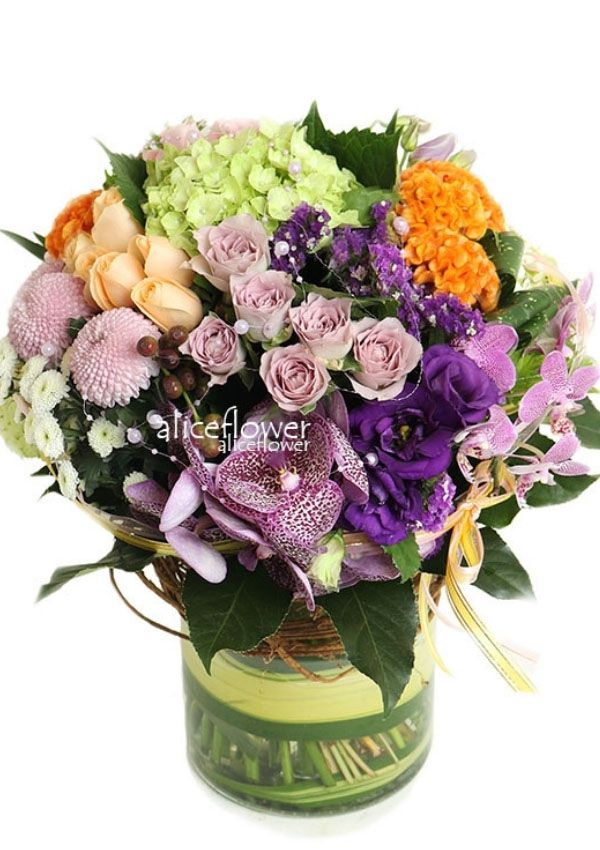 玫瑰花束 瓶裝,花飛蝶舞瓶裝花
