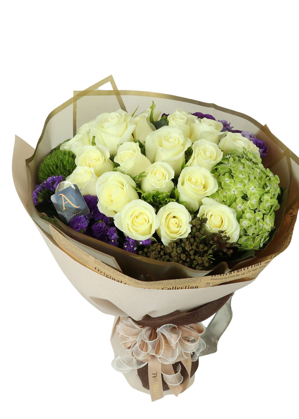 Birthday bouquet,Whisper of White