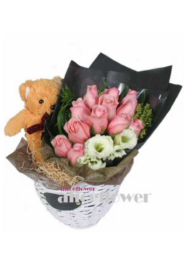 Roses Bouquet,Cupids Contract
