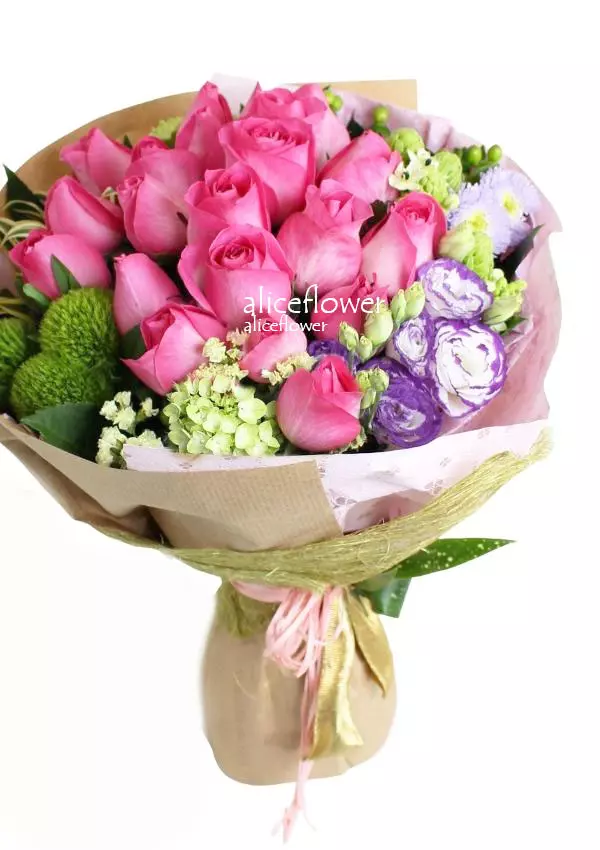 @[Chinese Valentine Bouquet],Sweet Love