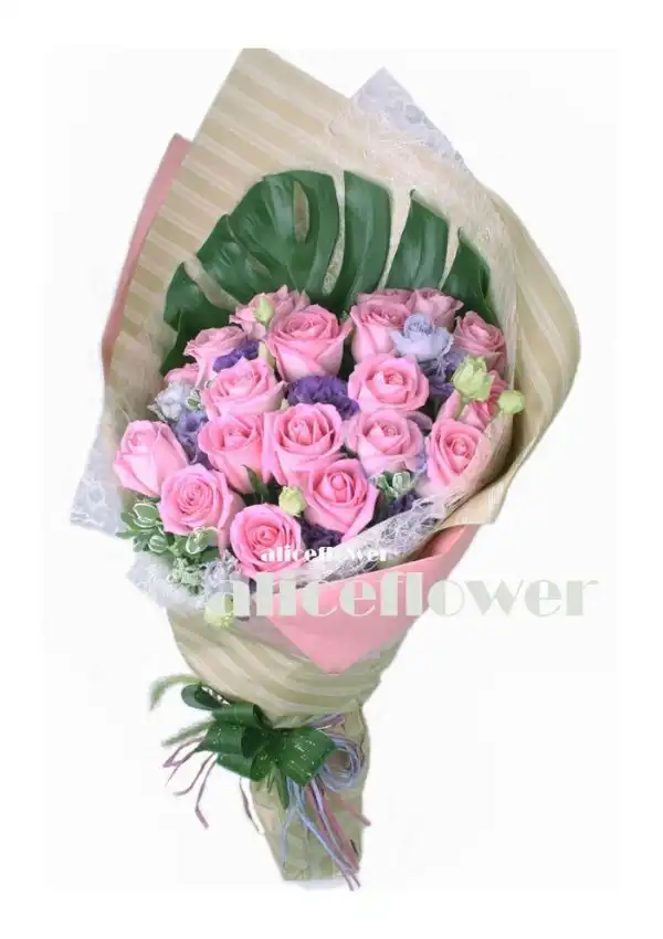 @[Imported Rose Bouquets],Dream Of Pink