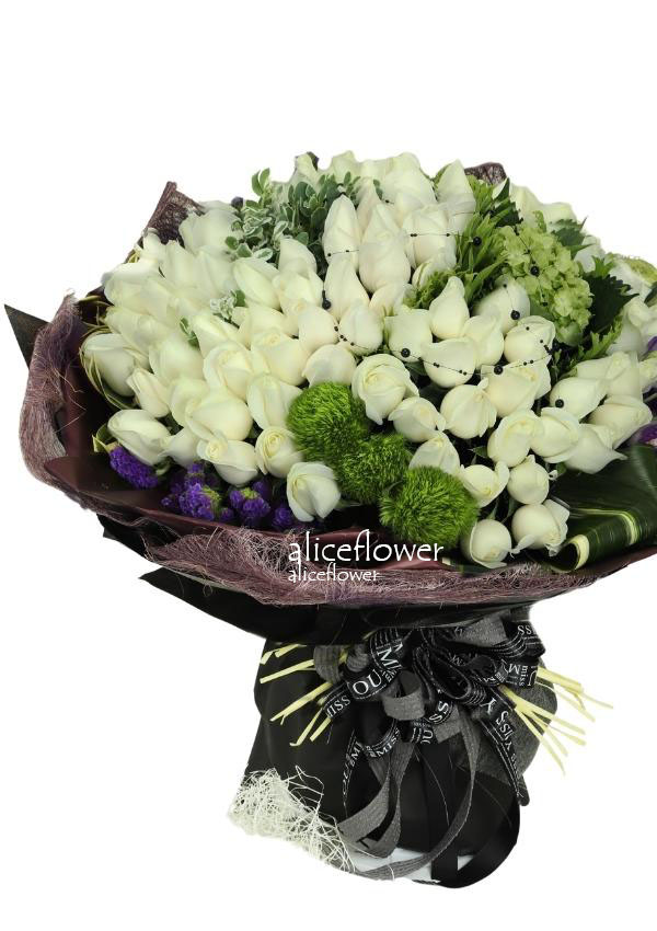 @[Rose Bouquet 99 roses],Love Affection