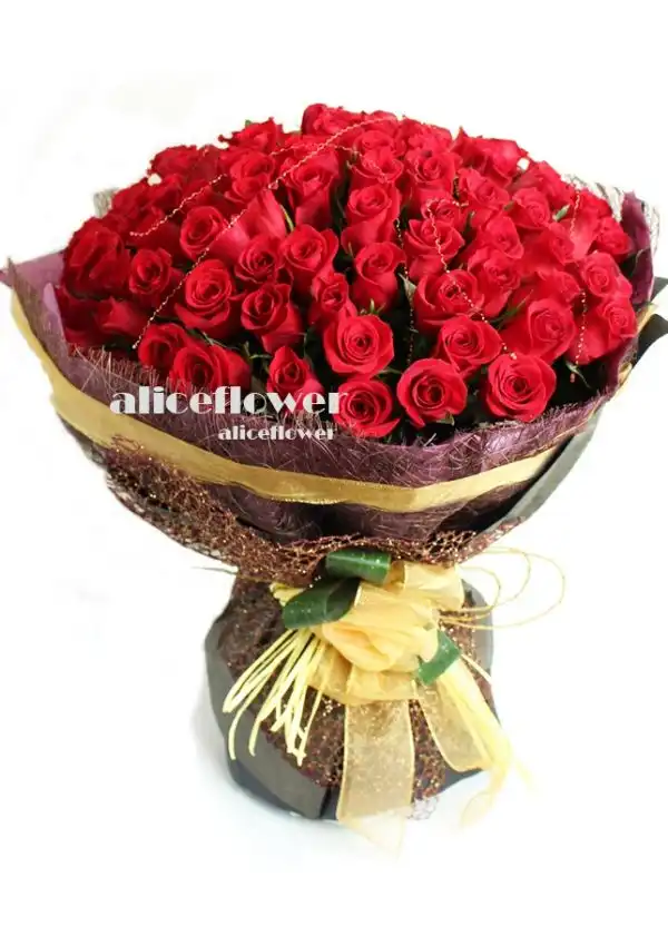 @[Rose Bouquet 99 roses],Sweet Love 99