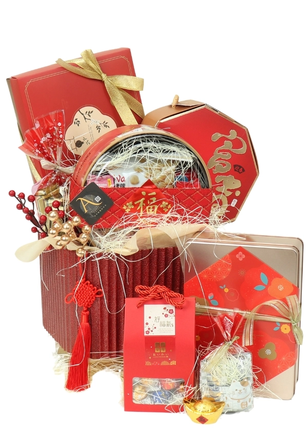 Lunar New Year Hamper-Prosperity New Year Hamper-Taipei Alice Flower