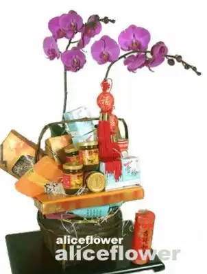 @[Chinese New Year Flowers],Gourmet Lunar Hamper GB021
