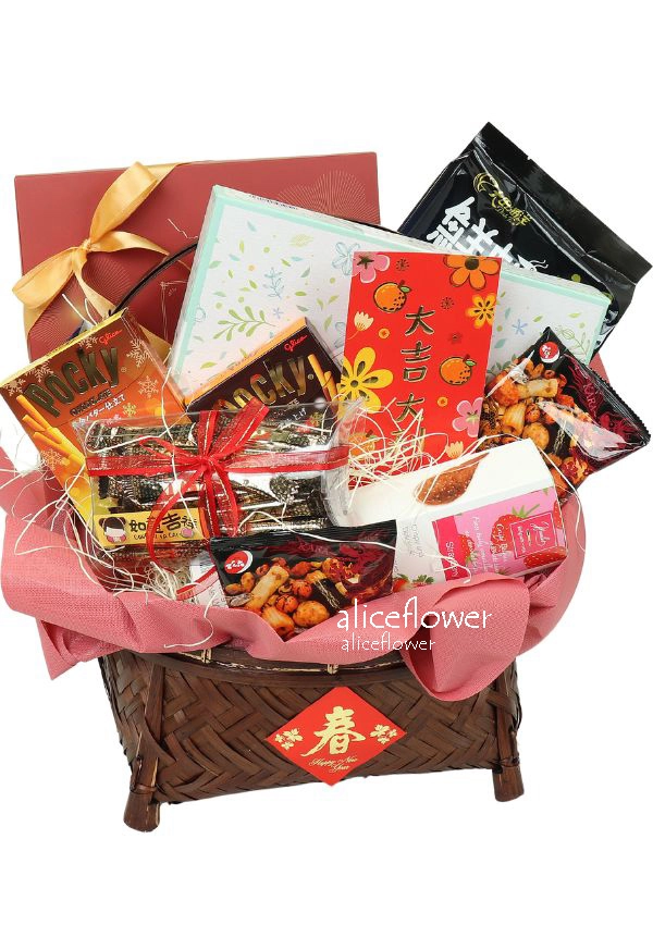 春節新年禮籃,富貴新年禮籃