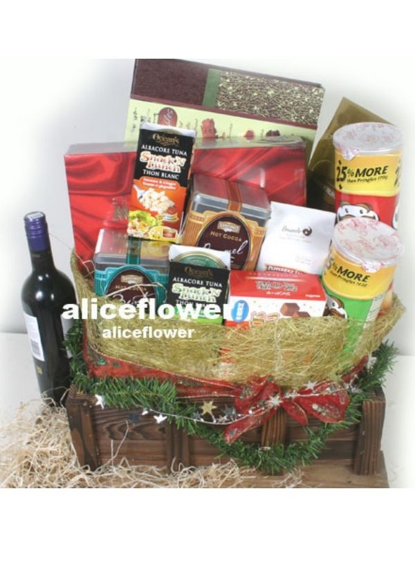 X´mas Hamper Basket,Xmas party