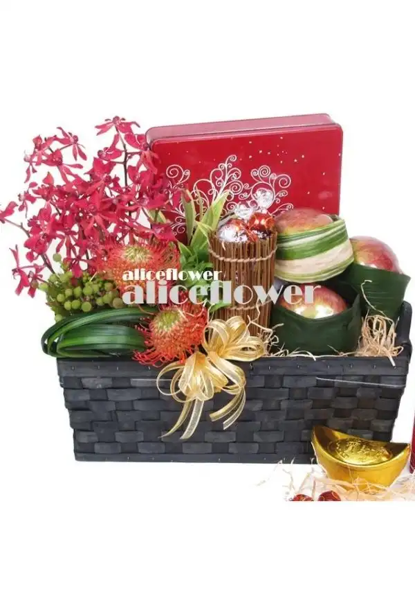@[Lunar New Year Fruit Basket],Happiness and Good Future Hamper