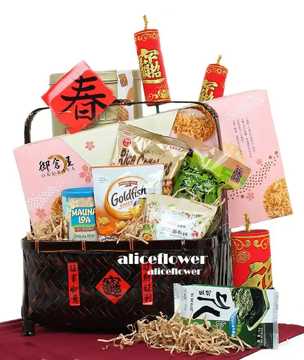 春節新年禮籃,金珠頌春禮籃