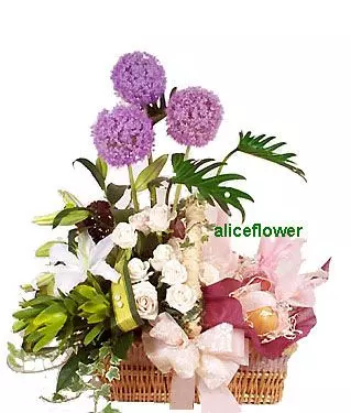 @[Get Well Flowers],Fruit Basket MO003