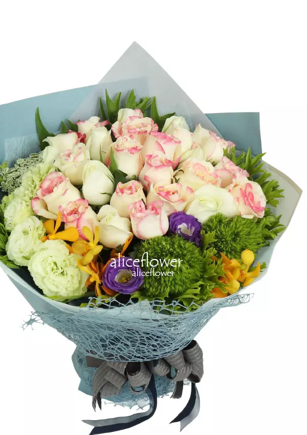 @[Birthday bouquet],The Soft Serenade