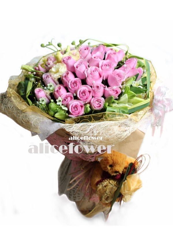 Valentine Bouquet,Precious Heart