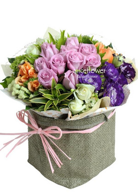 Roses Bouquet,Twilight roses of love
