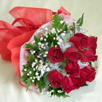 泰國,情人節玫瑰花束
