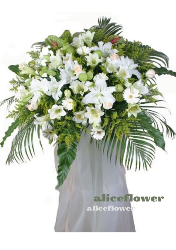 Sympathy &  Funeral Flowers,Funeral Standing Spray nb011a