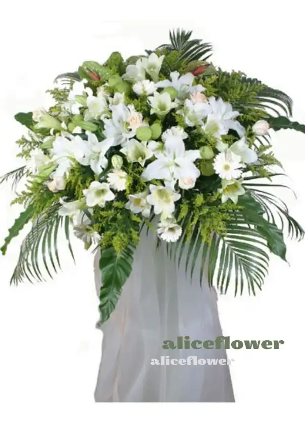 @[Sympathy &  Funeral Flowers],Funeral Standing Spray nb011a