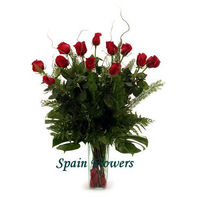 西班牙,玫瑰瓶裝花