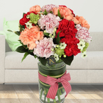 Mix Carnation season vase