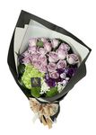 Chinese Valentine  Bouquet-Purple Haze bouquet. It is a one-of-a-kind keepsake symbolizing boundless love.  -Alice Florist Taipei, Taiwan.